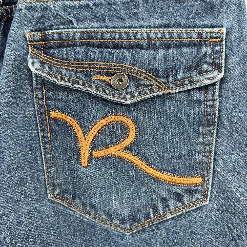 Y2K Rocawear Classic Fit Jeans Embroidered W36 (35X31) Oversized Baggy Skater